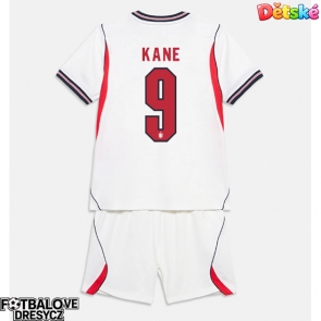 Anglie Harry Kane #9 Dětské Domácí dres komplet MS 2026 Krátký Rukáv (+ trenýrky)
